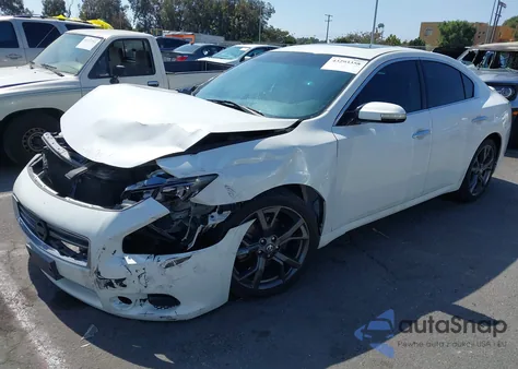 2014 Nissan Maxima 3.5 Sv z USA, uszkodzony, nr VIN 1N4AA5AP3EC499205